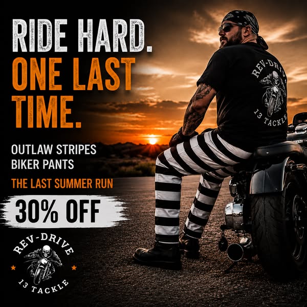 RIDE HARD. ONE LAST TIME. – 30 % OFF
