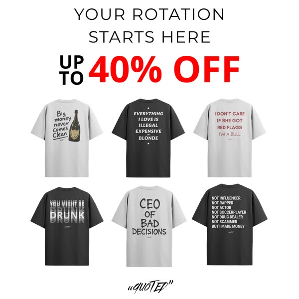Wear your lifestyle! Wear Quoted