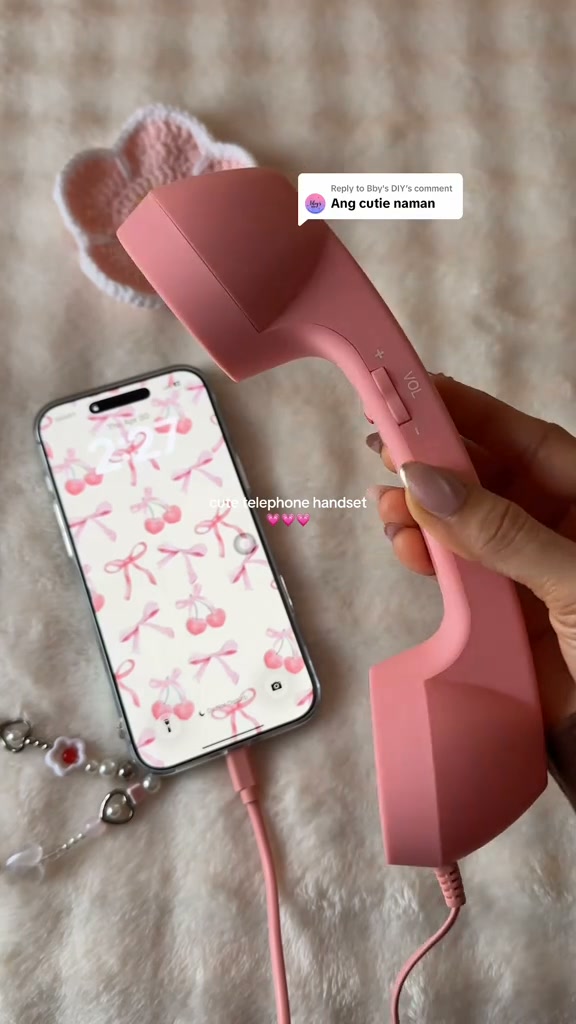 Retro Handset | Plug‑in Vintage Receiver For Your Smartphone
