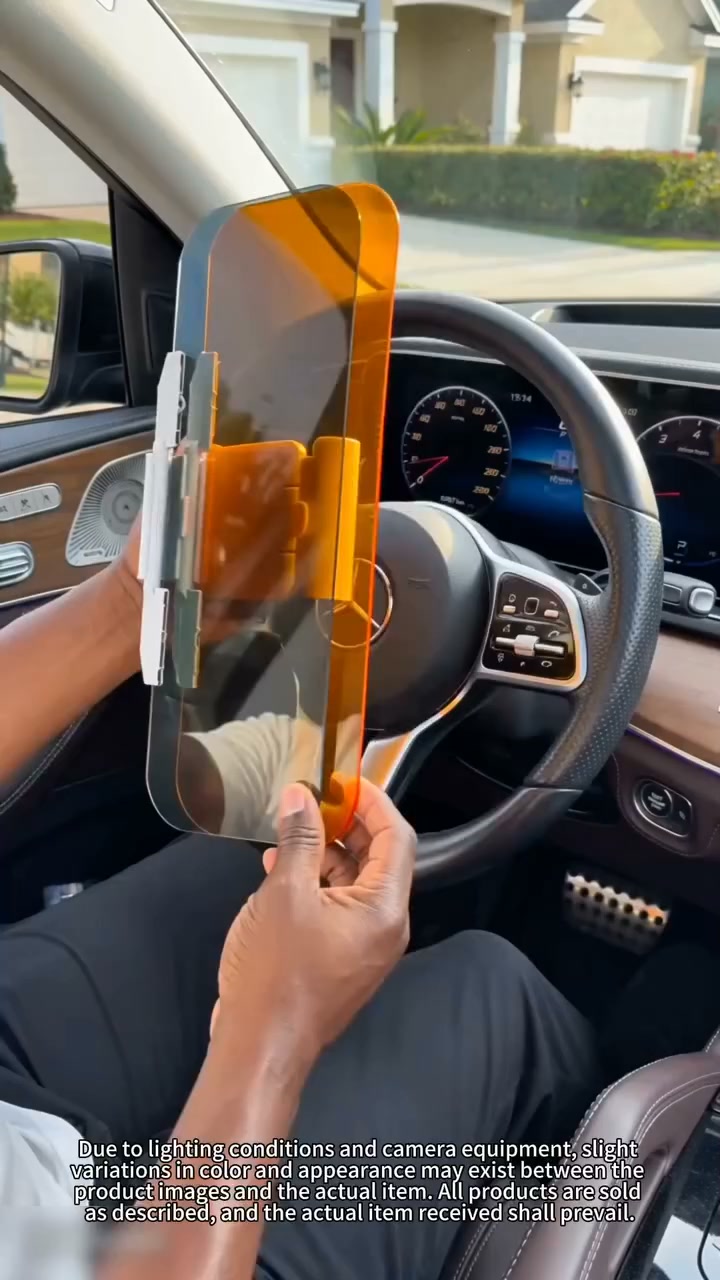 2-in-1 Day &amp; Night Anti-Glare Car Visor