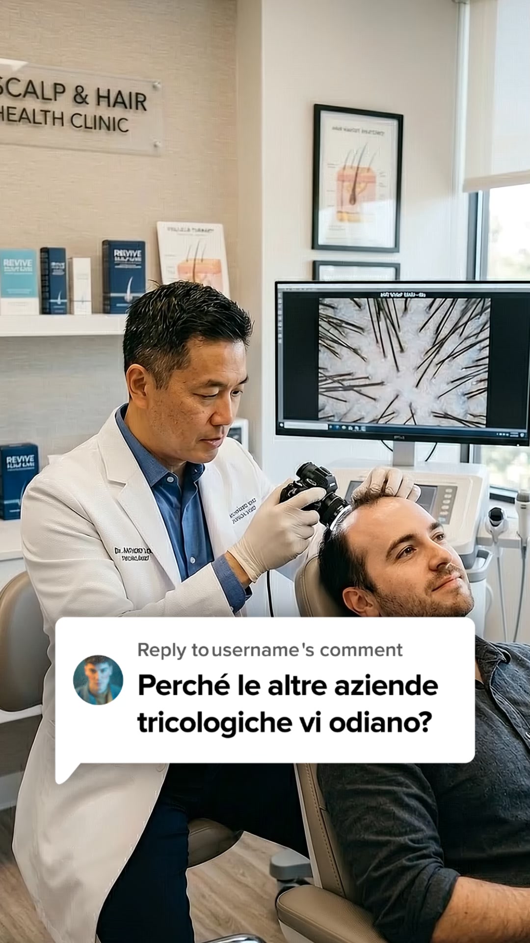 Capelli folti o rimborsato
