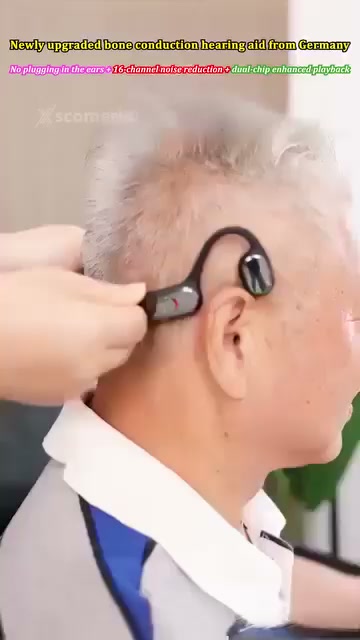 Bone Conduction Smart Hearing Aid Bluetooth Earphones