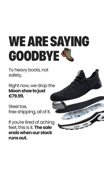 We're sorry about heavy boots