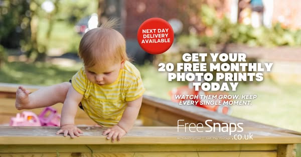 20 Free Prints Every Month