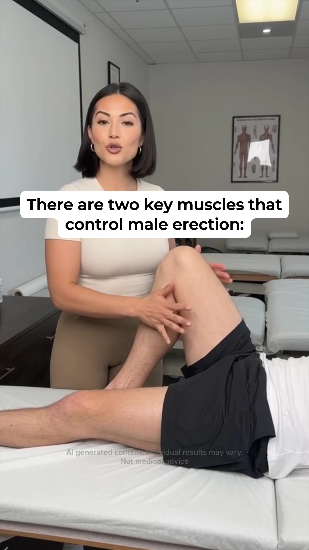 There are two key muscles that control male erection: the bulbospongiosus and ischiocavernosus — and when they get locked in chronic tension