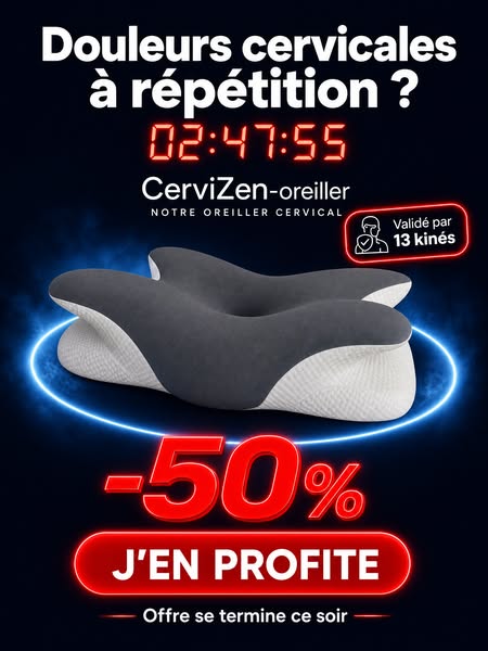 Douleurs cervicales à répétition ?