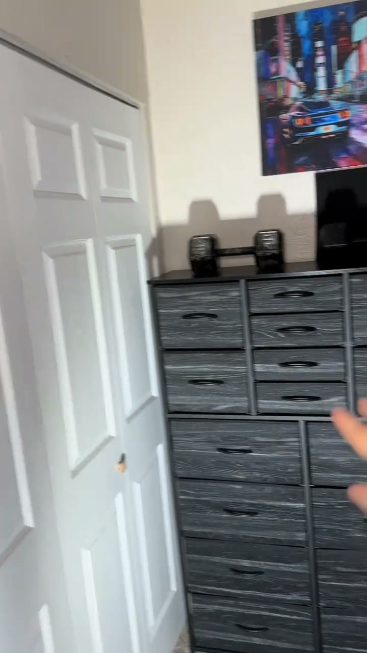 Sixteen Drawers in a Slim Vertical Design