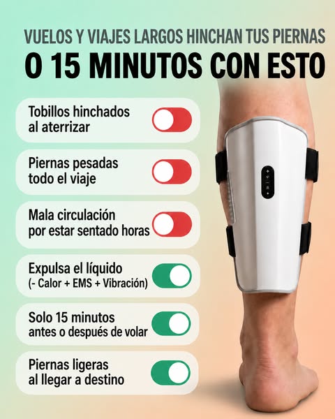 Vuelos Largos: Piernas Ligeras al Aterrizar