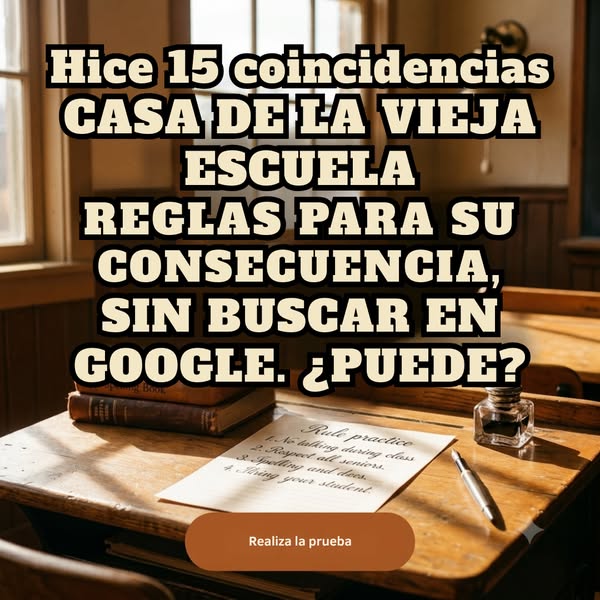 Reglas De La Casa De Antes