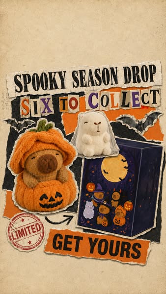 Mokoo™ | Happy Capy Halloween Edition
