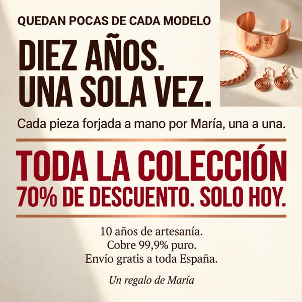 ÚLTIMO DÍA DE NUESTRA OFERTA ESPECIAL DEL 10.º ANIVERSARIO