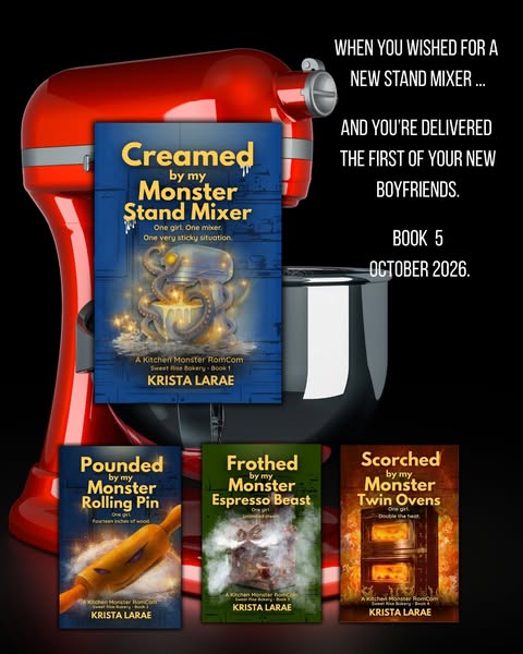 Plot-forward romance series that gets spicier with each book.