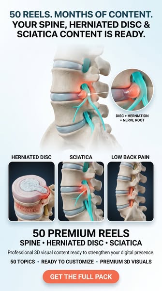 50 REELS | SPINE • HERNIATED DISC • SCIATICA
