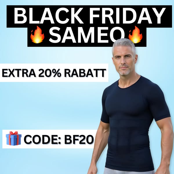 Black Friday — zusätzlich 20 % Rabatt: Code BF20