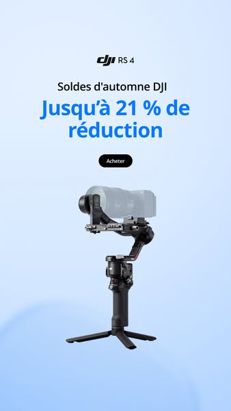 Promotions d’automne DJI