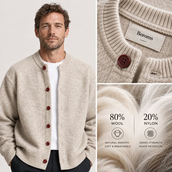 80% Wool. Made for Everyday Wear