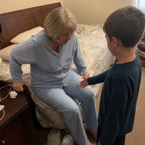 My daughter stopped letting my grandson sleep over after what he saw that morning.