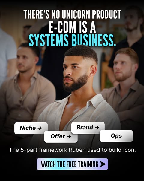 How I Built Icon: Free Training