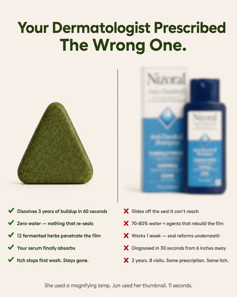 Korean Scalp Revival Bar — Dissolves Years Of Buildup In 60 Seconds