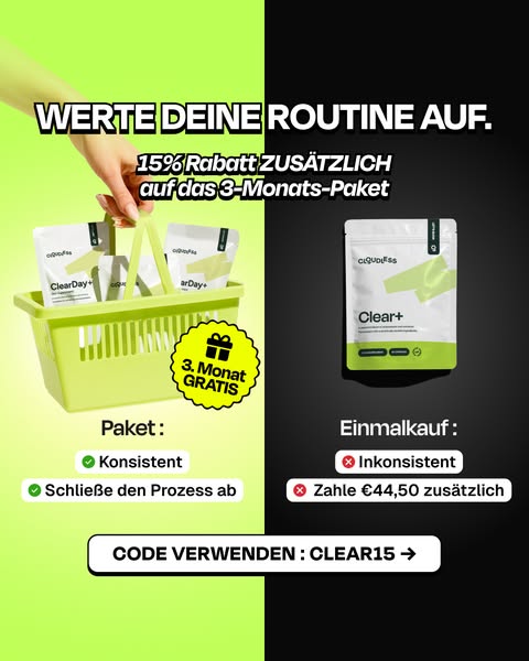 Sichere dir jetzt den 3. Monat gratis