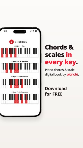 Pianote Chords & Scales (FREE E-Book)