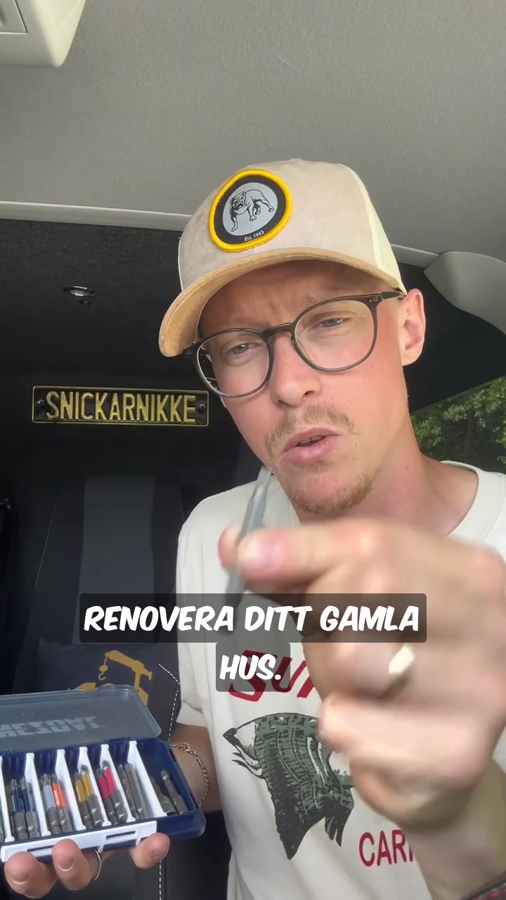 34 st Bits + Förvaringslåda