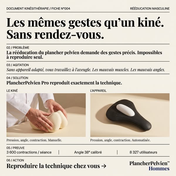 Comment réveiller le muscle, étape par étape.