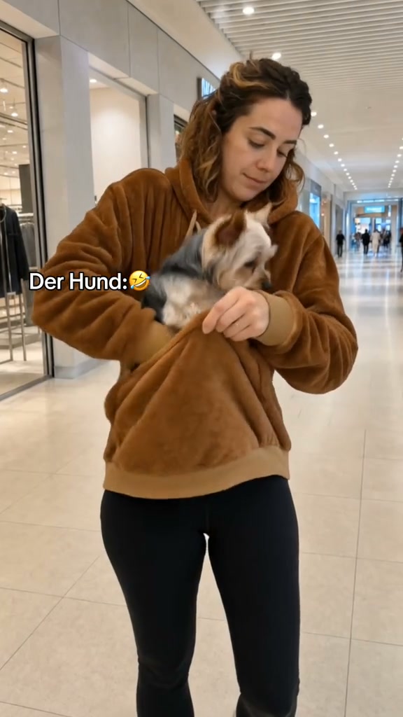Dein Liebling ganz nah – mit dem Pet-Tragehoodie