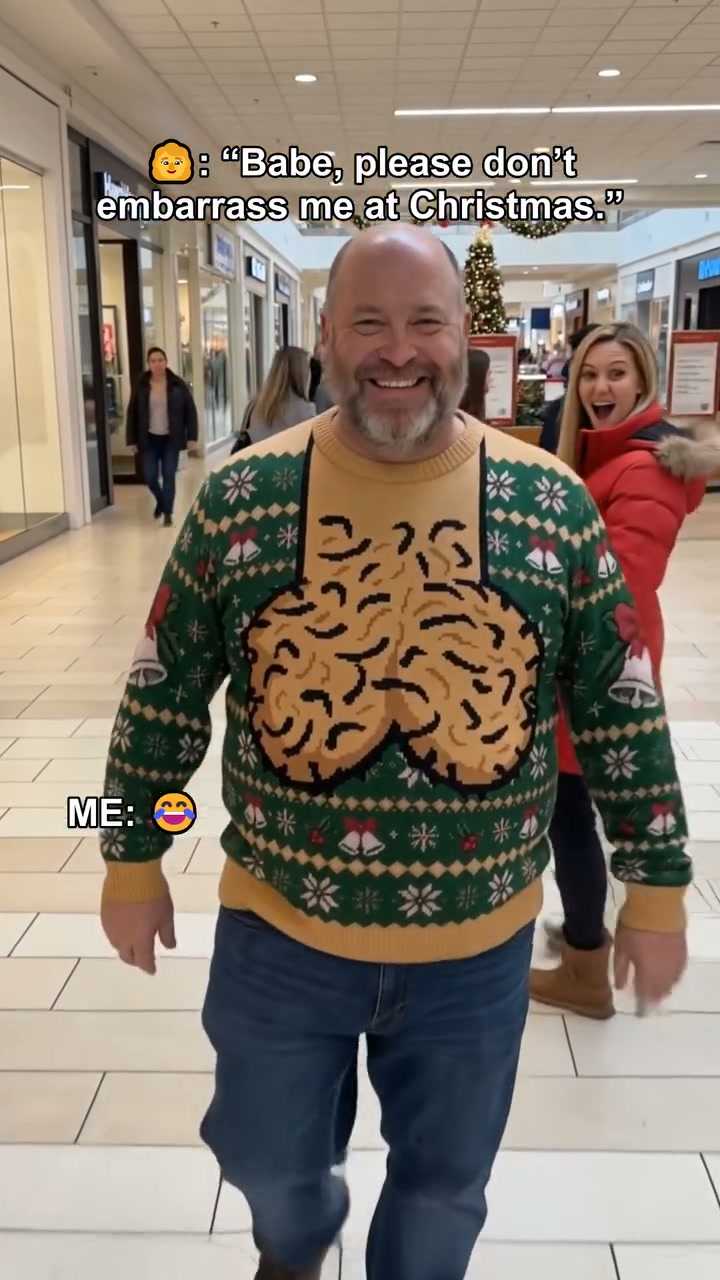 Funny Custom Ugly Christmas Sweatshirt