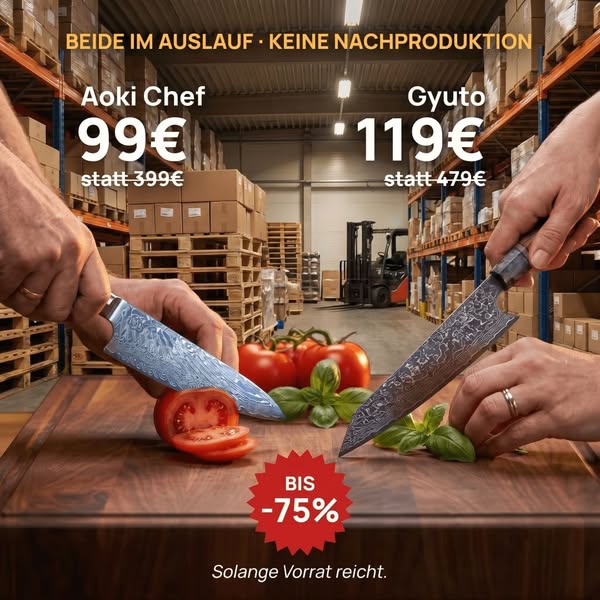75% | Aktion läuft aus