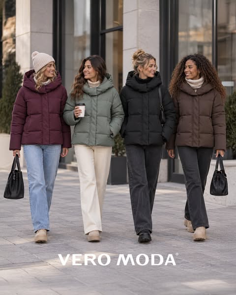 Vero Moda jas in 4 kleuren