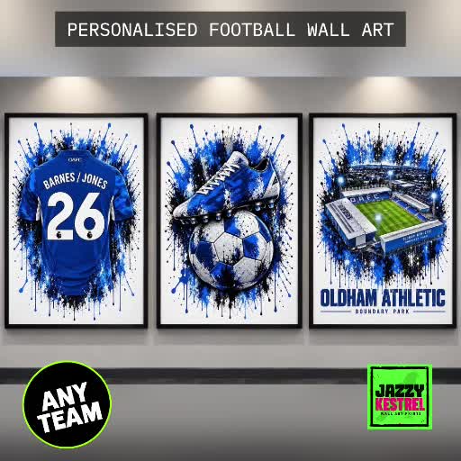 Any Team. Any Name & Number.