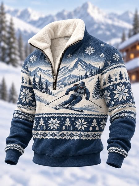 Vintage Ski Style. Alpine Spirit. Winter Adventure.