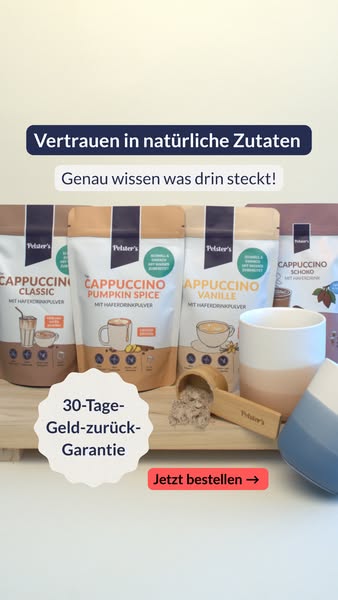 4 Cappuccinos zum Probieren