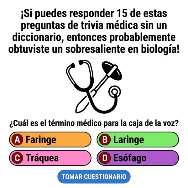 ¿Cuánto Sabes Sobre Especialidades Médicas?