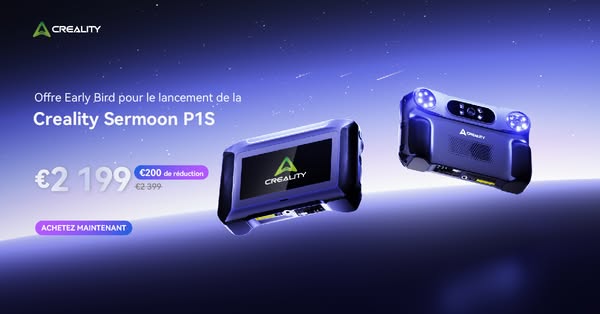 Scanner 3D Sermoon P1S — 0,02 mm