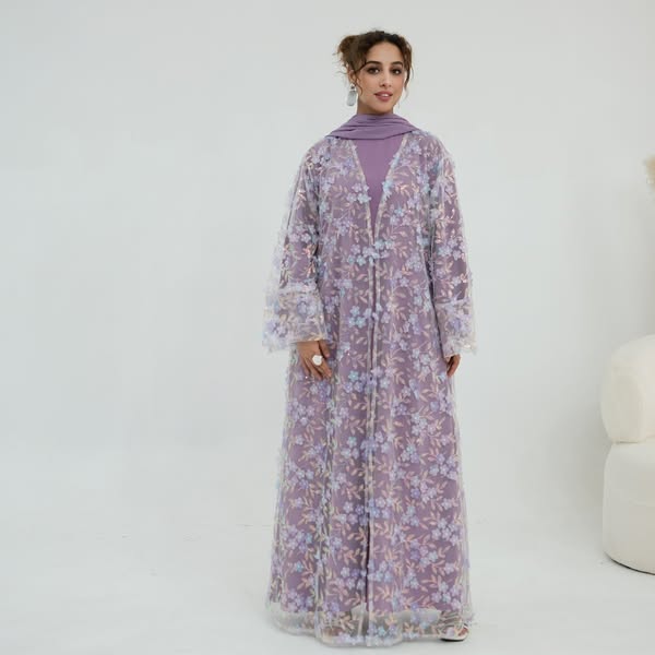 Sehra Bloom Abaya Set