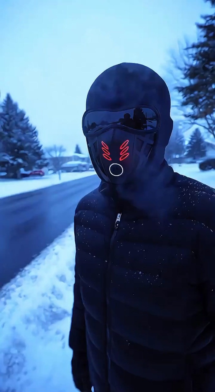 Balaclava Ski Face Mask Winter Windproof Warm Mask 3D Design Breathable Bandana