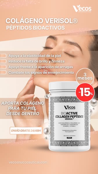 Colágeno Verisol® para tu piel