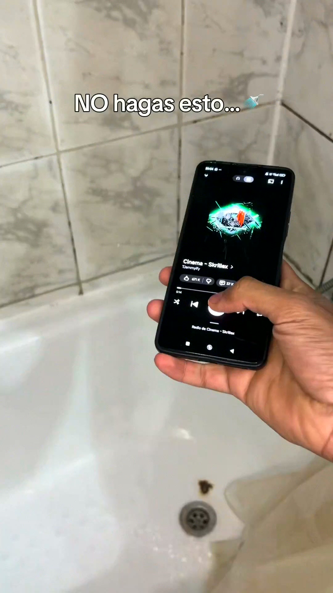 Tu ducha nunca ha sonado así