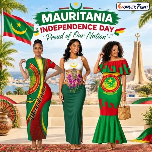 Mauritania Independence Day Dresses