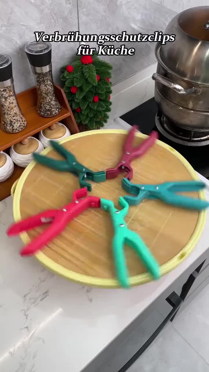 Multi-Purpose Anti-Scald Bowl Holder Clip