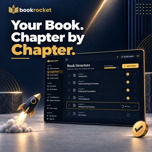 Anúncio de BookRocket