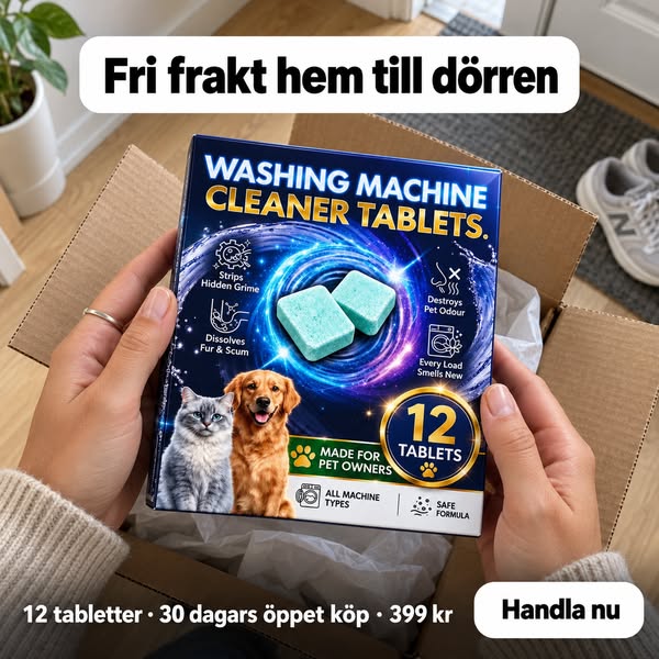 Ren tvätt börjar i en ren maskin