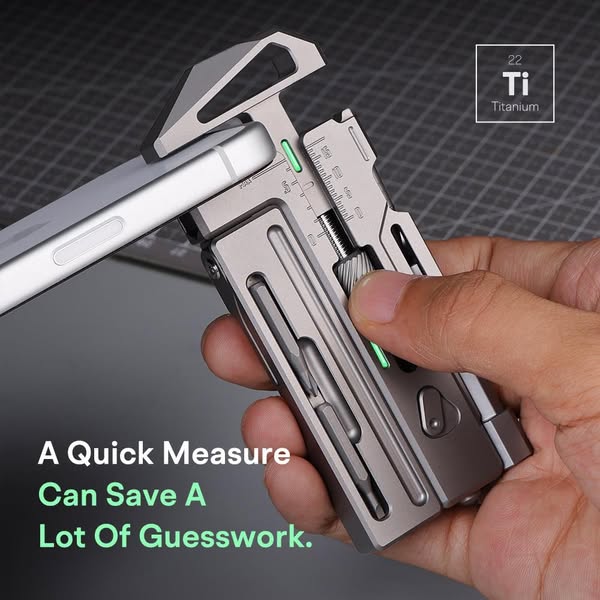 Titanium Multi-Tool Wrench System. Upgrade Your Reach.