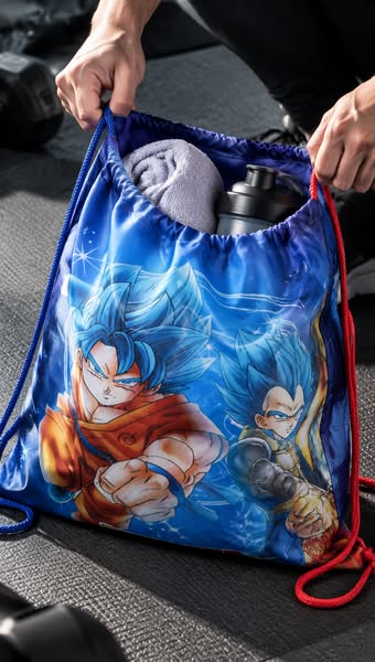 You started training because of Saiyans. Your gym bag should admit it.