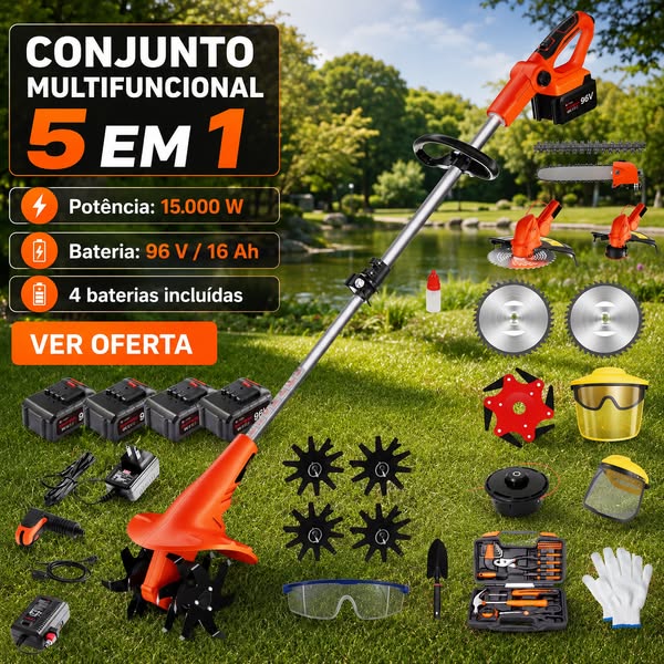 【STIHL】Cultivador Multifuncional 5 em 1: Desperte a sua paixão pela jardinagem!