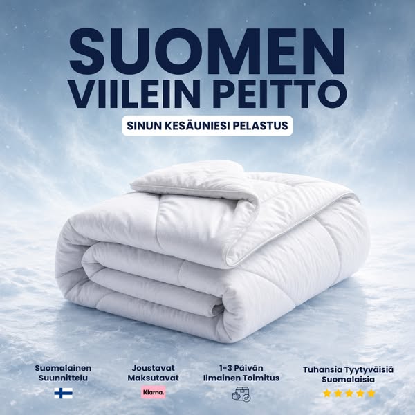Viileä uni koko yön ajan