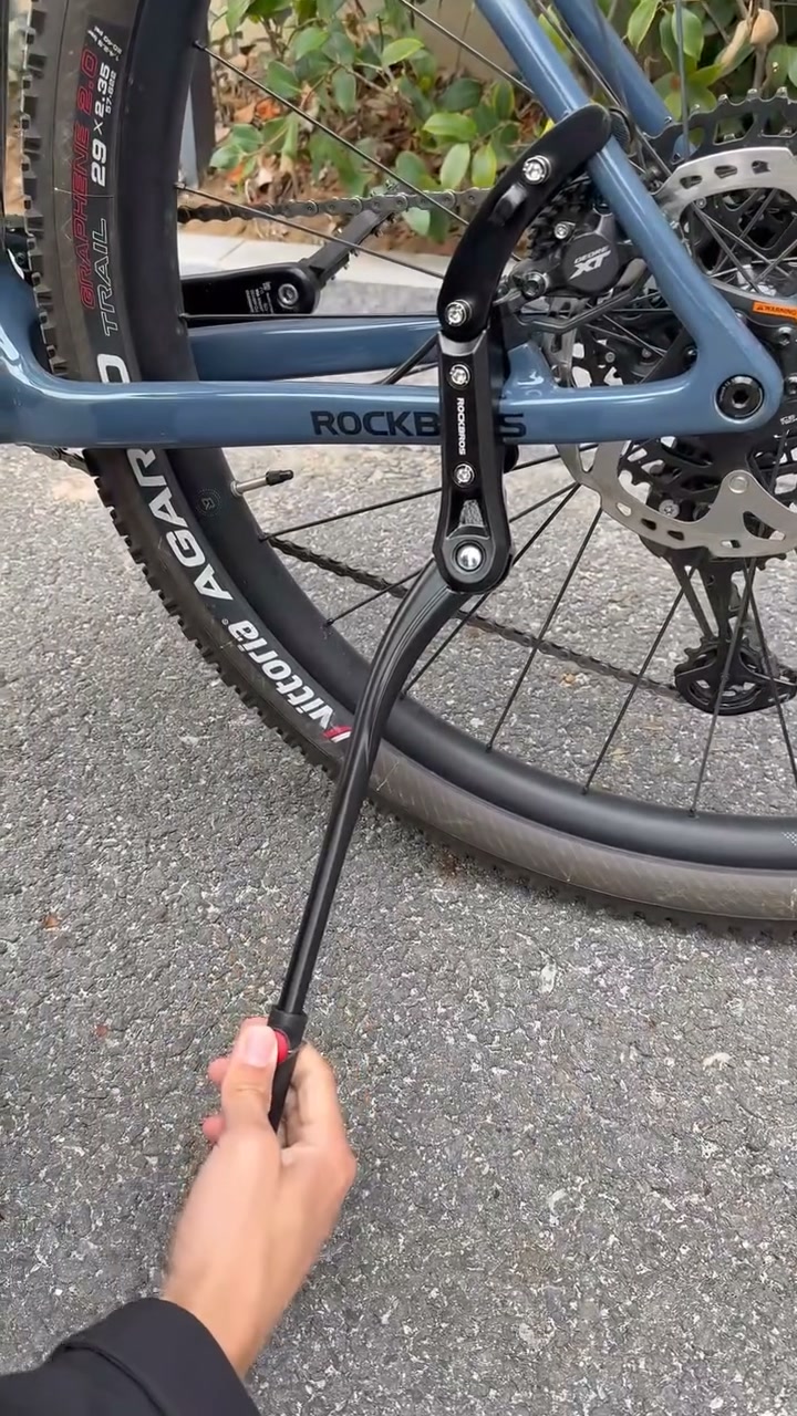 Universal Adjustable Aluminum Alloy Bicycle Side Kickstand