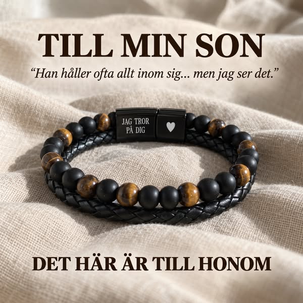 50% RABATT | Till sonen som alltid är “okej”